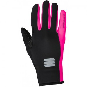 Γάντια Sportful Windstopper ESSENTIAL 2 W - Black/Pink DRIMALASBIKES